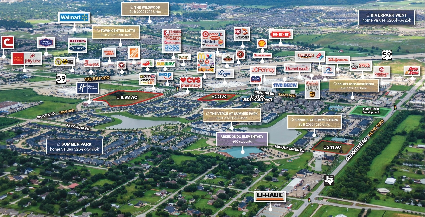 Reading Rd, Rosenberg, TX for sale Primary Photo- Image 1 of 1