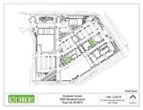 Woodward Ave, Royal Oak, MI for lease Floor Plan- Image 1 of 1