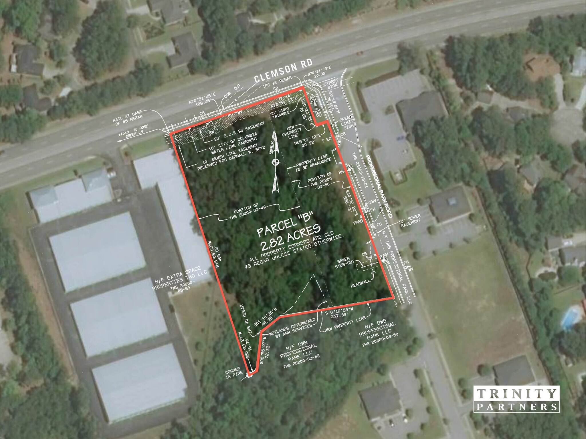 1711 Clemson, Columbia, SC for sale Aerial- Image 1 of 1