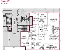 7425 Janes Ave, Woodridge, IL for lease Floor Plan- Image 1 of 1