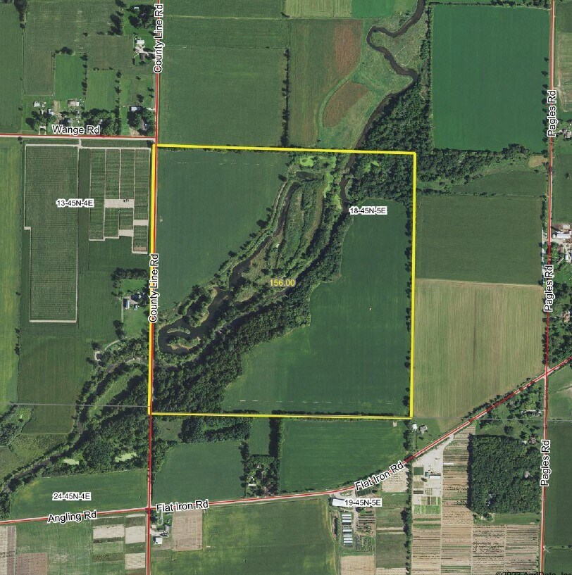 0 County Line, Harvard, IL for sale Aerial- Image 1 of 1