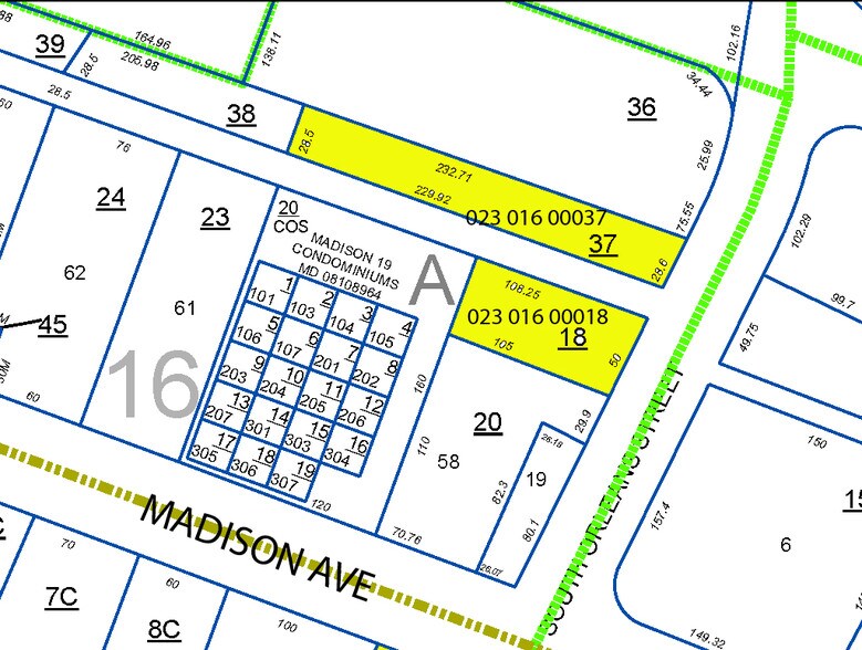 16 N Orleans, Memphis, TN for sale - Plat Map - Image 2 of 3