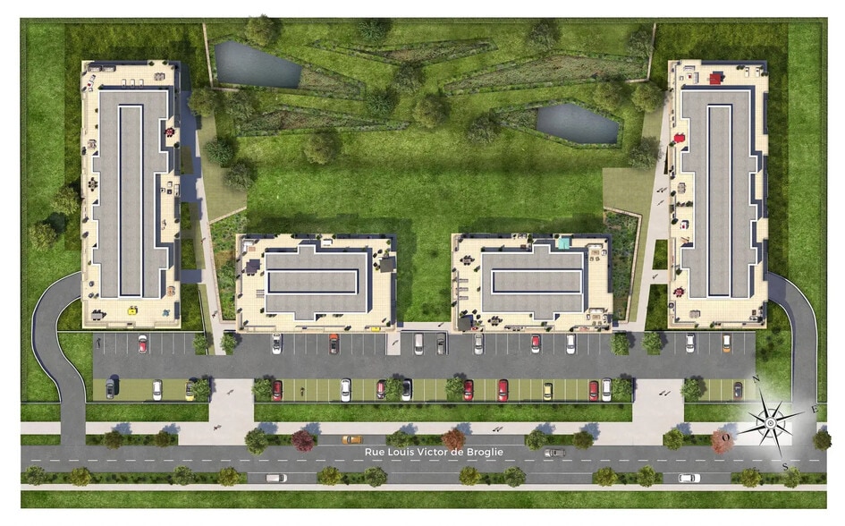 151 Rue Louis Victor De Broglie, Bezannes for sale - Site Plan - Image 3 of 4