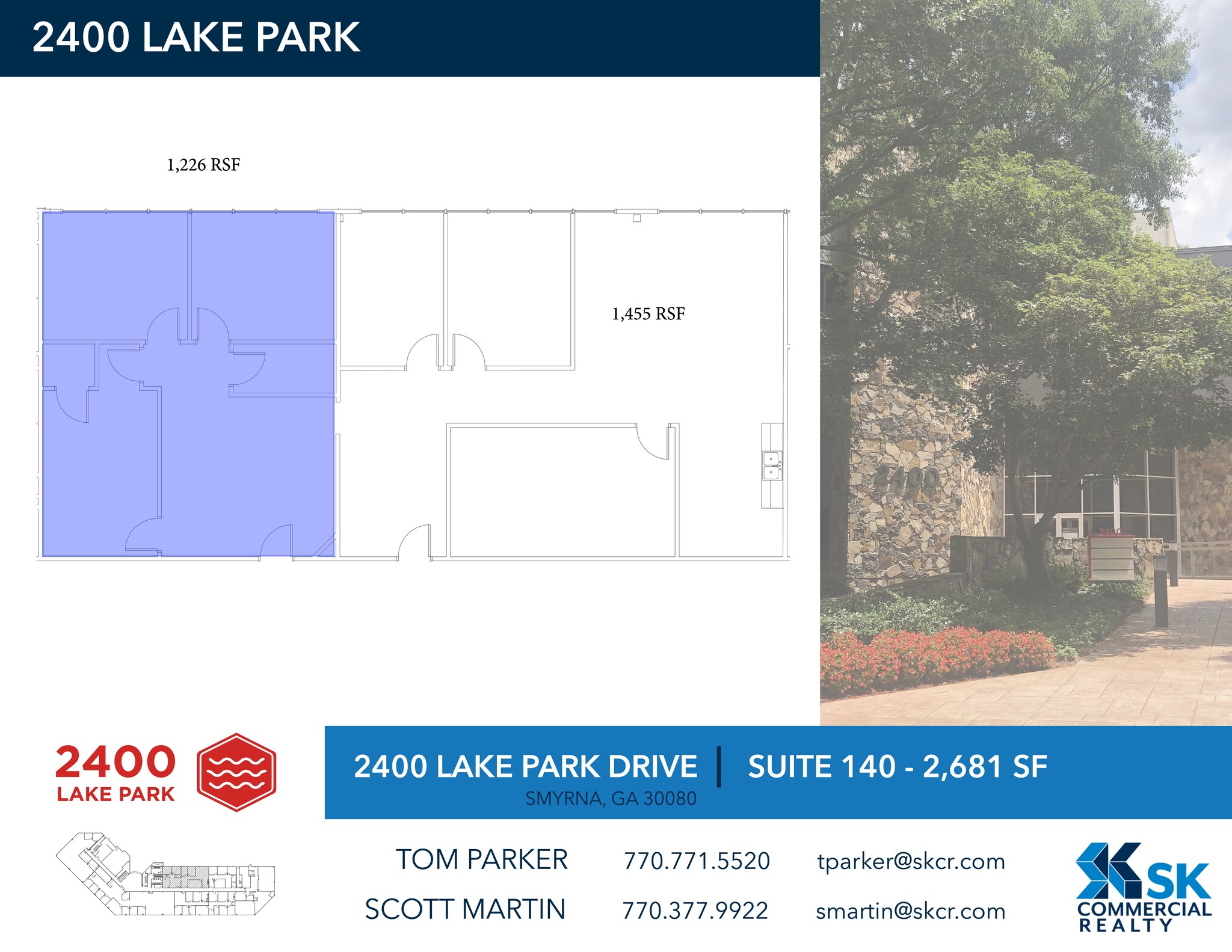 2400 Lake Park Dr SE, Smyrna, GA for lease Site Plan- Image 1 of 1