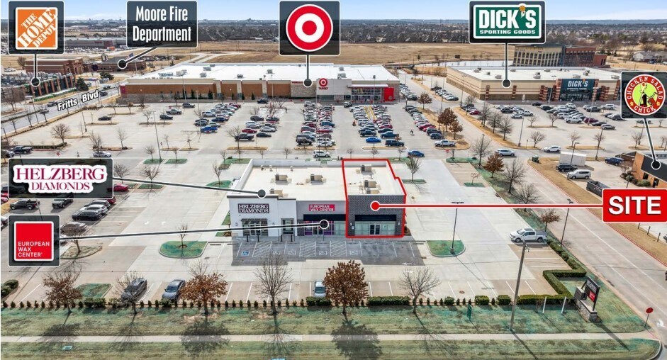 740 SW 19th St, Moore, OK for lease - Building Photo - Image 1 of 10