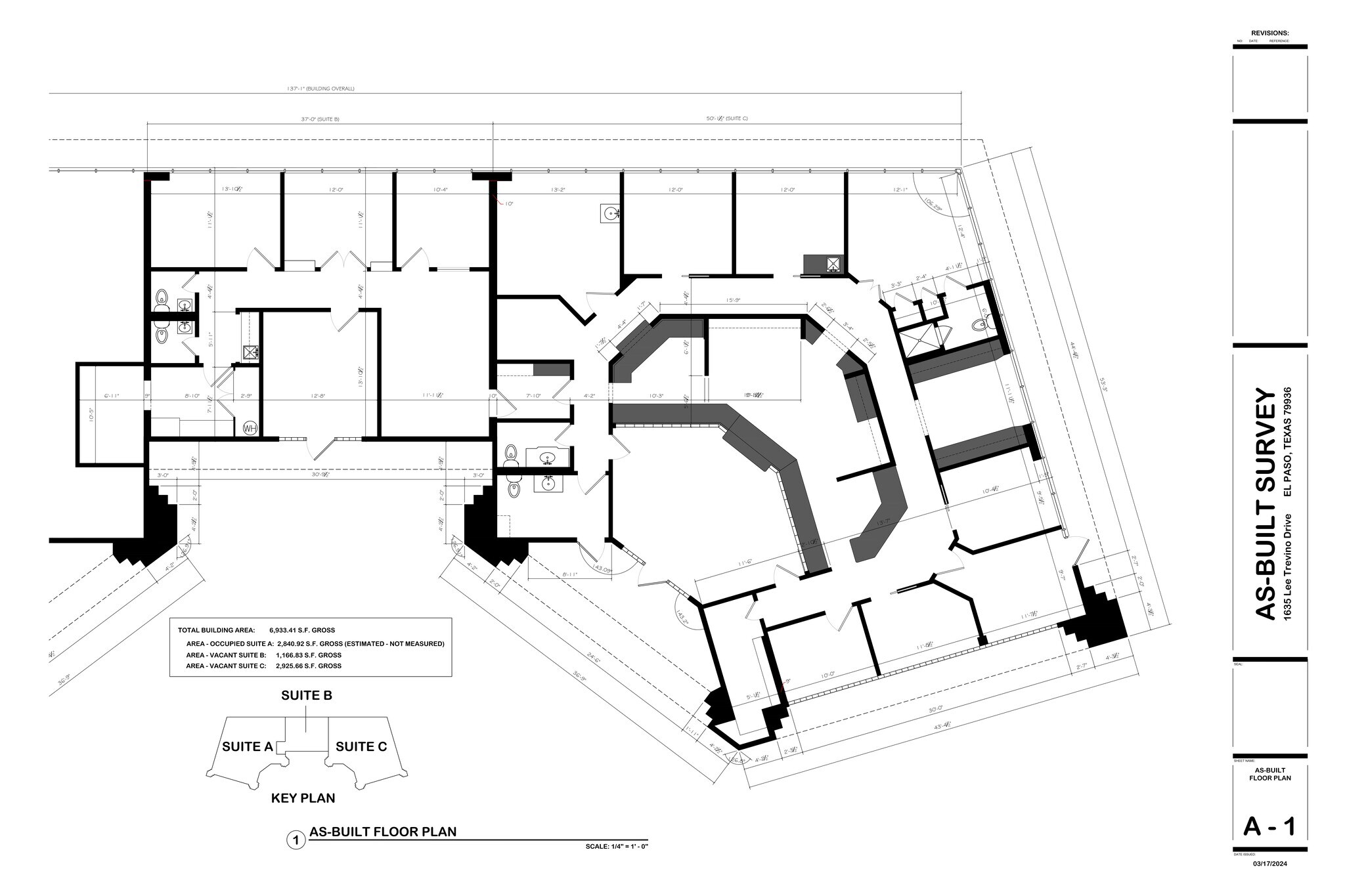 1635 Lee Trevino Dr, El Paso, TX for lease Site Plan- Image 1 of 14