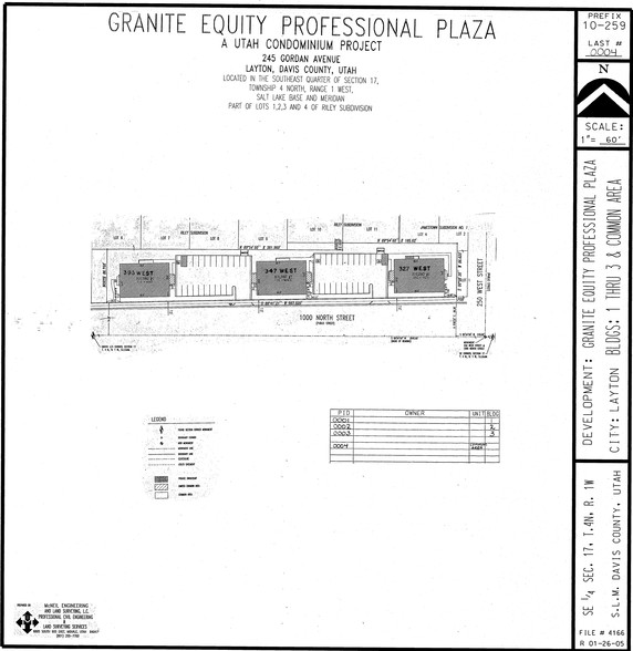 347 W Gordon Ave, Layton, UT for lease - Plat Map - Image 2 of 3