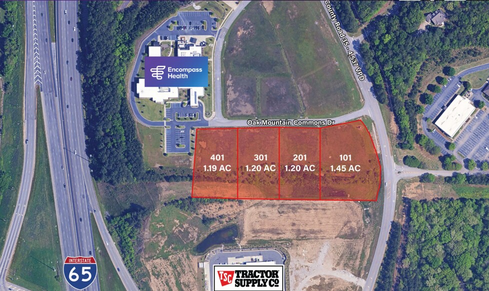 Oak Mountain Commons Drive, Pelham, AL for sale Building Photo- Image 1 of 2