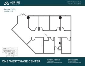 10777 Westheimer Rd, Houston, TX for lease Floor Plan- Image 1 of 1