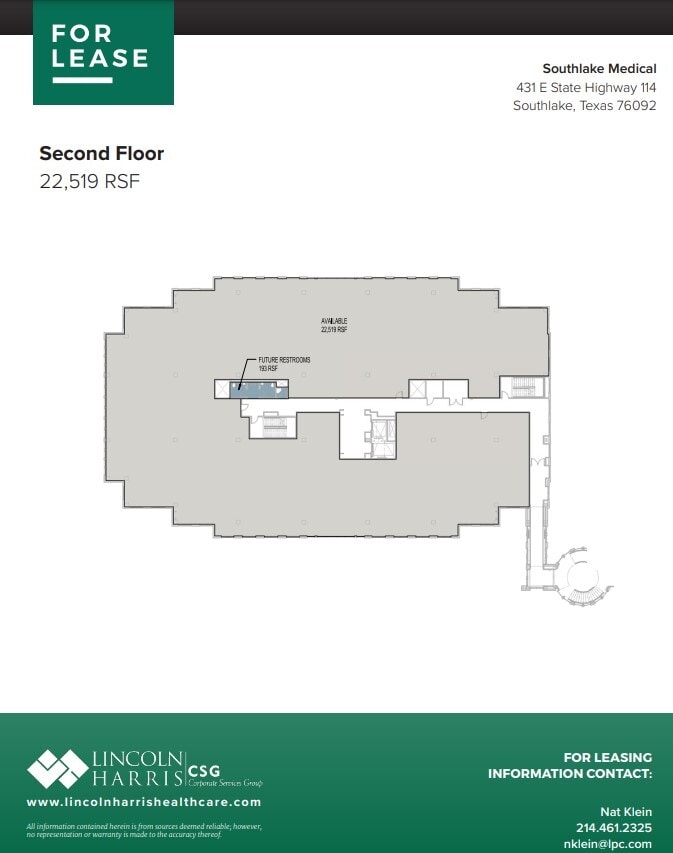 431 E State Highway 114, Southlake, TX for lease Floor Plan- Image 1 of 1