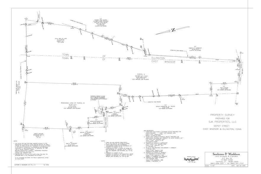Depot Street / Sullivan Farm Road, Broad Brook, CT for sale - Site Plan - Image 2 of 22