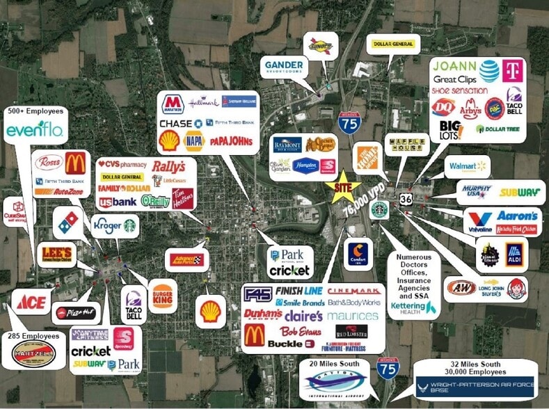 902 Scott Dr, Piqua, OH for sale - Aerial - Image 2 of 10