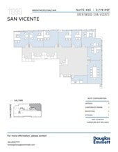 11999 San Vicente Blvd, Los Angeles, CA for lease Floor Plan- Image 1 of 1