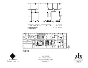 1500 John F Kennedy Blvd, Philadelphia, PA for lease Floor Plan- Image 1 of 1