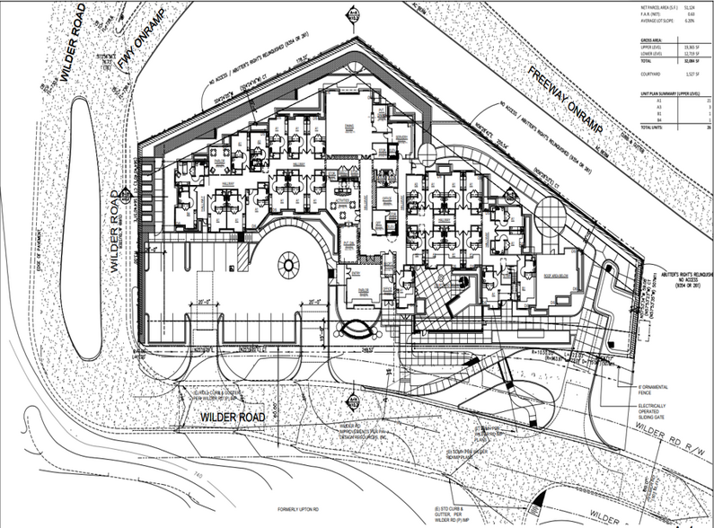 1 Wilder Rd, Orinda, CA for sale - Site Plan - Image 3 of 18