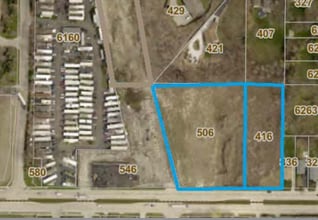 416 W College Ave, Milwaukee, WI - AERIAL map view