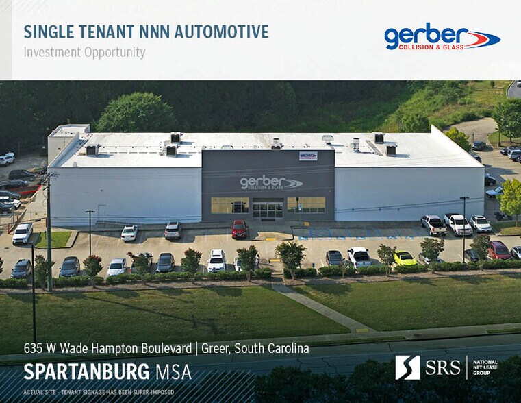 635 W Wade Hampton Blvd, Greer, SC for sale - Building Photo - Image 1 of 1