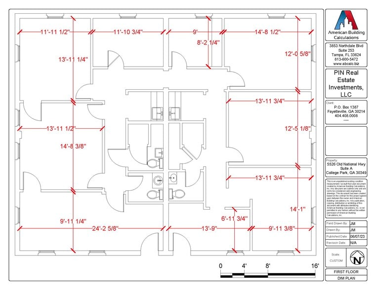 5526 Old National Hwy, Atlanta, GA for lease - Floor Plan - Image 2 of 4