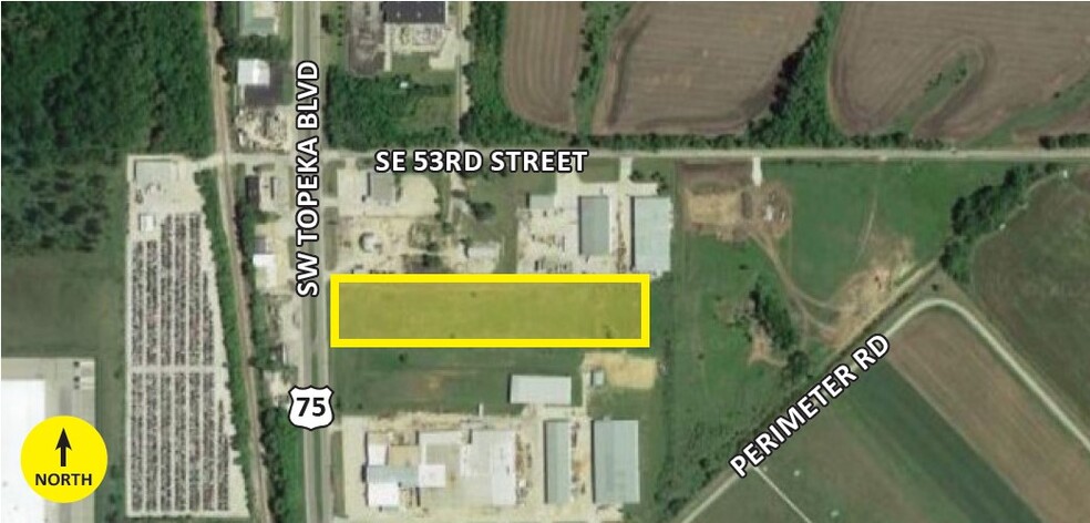 SW Topeka Boulevard, Topeka, KS for lease - Aerial - Image 2 of 2