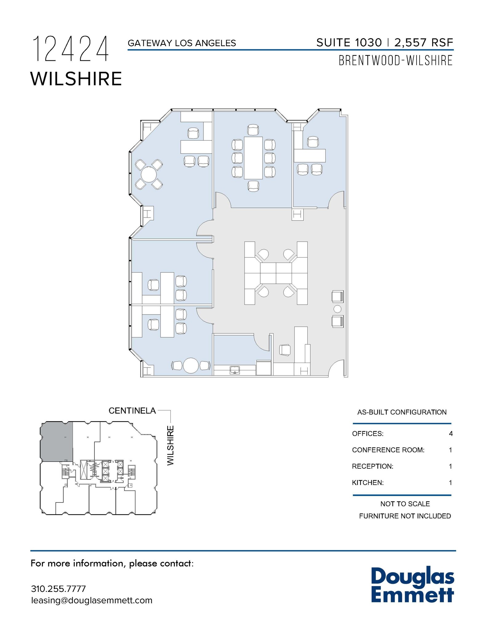 12424 Wilshire Blvd, Los Angeles, CA for lease Floor Plan- Image 1 of 1