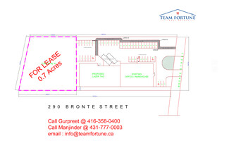 More details for 290 Bronte St S, Milton, ON - Land for Lease