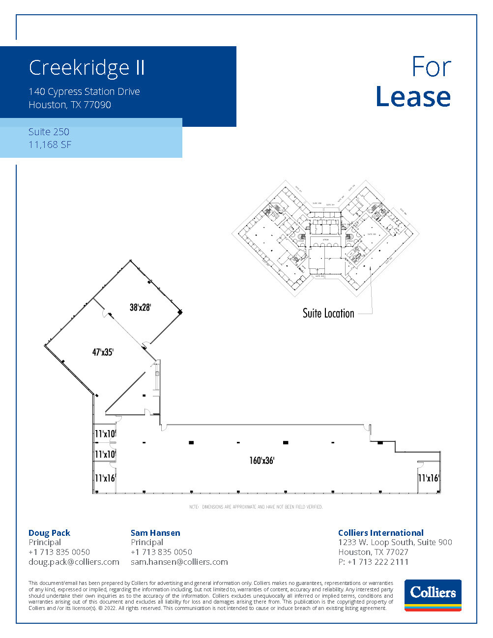 110-140 Cypress Station Dr, Houston, TX for lease Floor Plan- Image 1 of 1