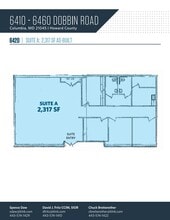 6460 Dobbin Rd, Columbia, MD for lease Floor Plan- Image 1 of 1
