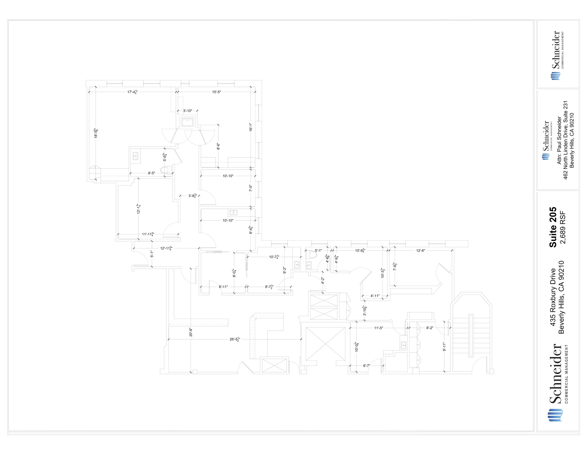 435 N Roxbury Dr, Beverly Hills, CA for lease Site Plan- Image 1 of 16