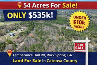 More details for Temperance Hall Rd, Rock Spring, GA - Land for Sale