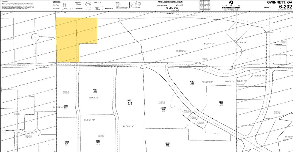 1856 Corporate Dr, Norcross, GA for sale - Plat Map - Image 1 of 1