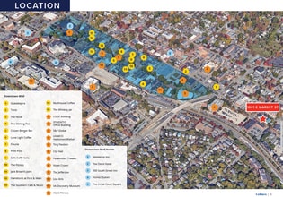 1001 E Market St, Charlottesville, VA - AERIAL map view - Image1