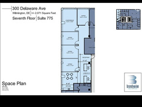 300 Delaware Ave, Wilmington, DE for lease Floor Plan- Image 1 of 1