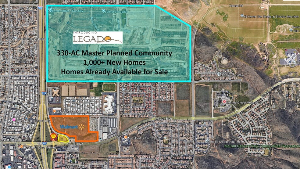 27851-27875 Encanto Dr, Menifee, CA for sale - Aerial - Image 3 of 9