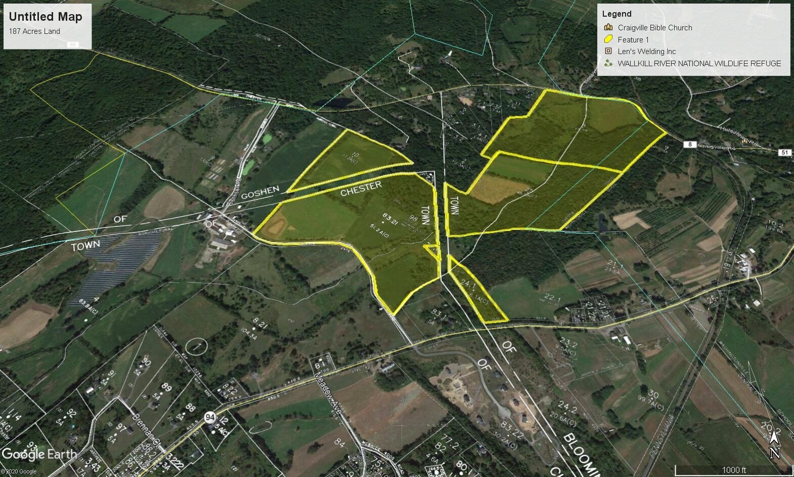 14 Johnson Rd, Chester, NY for sale Aerial- Image 1 of 1