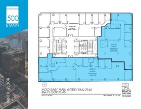 500 E Main St, Norfolk, VA for lease Floor Plan- Image 1 of 1