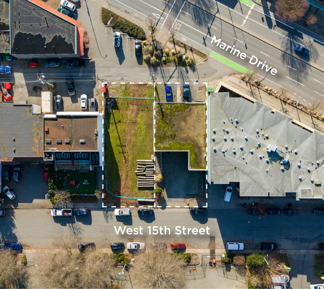 843 15th St W, North Vancouver, BC for lease - Aerial - Image 1 of 3