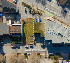 843 15th St W, North Vancouver, BC - AERIAL  map view - Image1