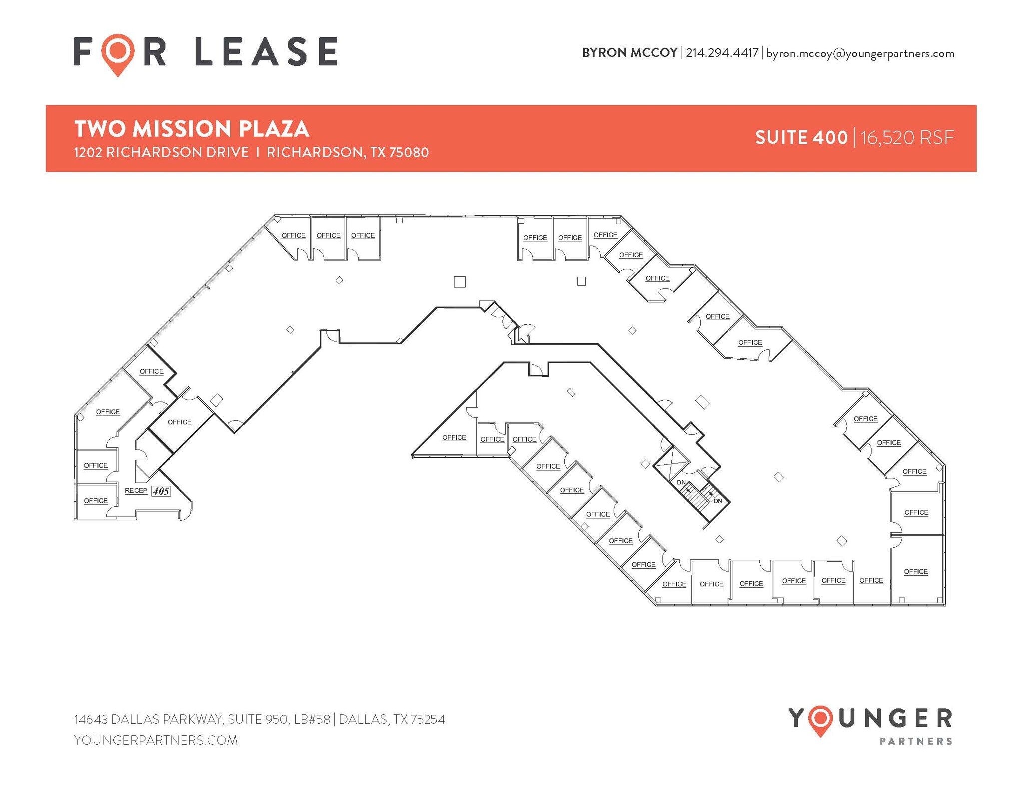 1202 Richardson Dr, Richardson, TX for lease Floor Plan- Image 1 of 2