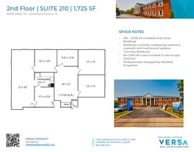 6912 Main St, Downers Grove, IL for lease Floor Plan- Image 1 of 1