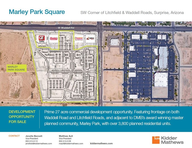 SW Waddell Rd & Litchfield Rd, Surprise, AZ for sale - Building Photo - Image 1 of 1