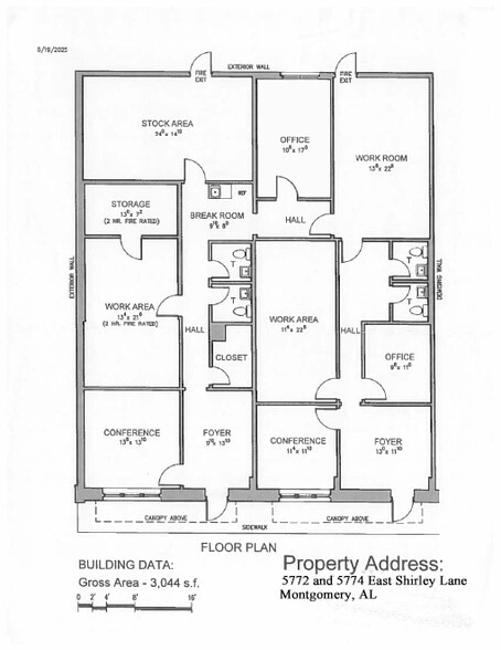 5772-5774 E Shirley Ln, Montgomery, AL for sale - Floor Plan - Image 3 of 4