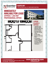 4100 Rio Bravo Dr, El Paso, TX for lease Floor Plan- Image 2 of 10