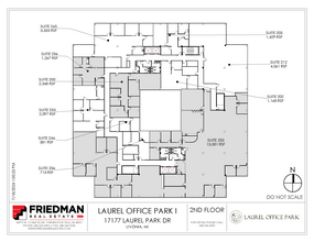 17177 N Laurel Park Dr, Livonia, MI for lease Floor Plan- Image 2 of 2