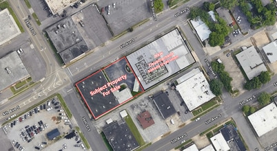 3601 4th Ave S, Birmingham, AL - AERIAL  map view