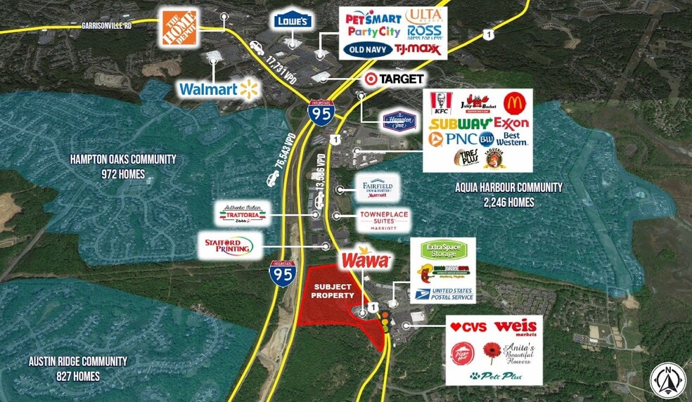 Richmond Highway, Stafford, VA for lease - Building Photo - Image 2 of 4