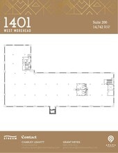 1401 W Morehead St, Charlotte, NC for lease Floor Plan- Image 1 of 1