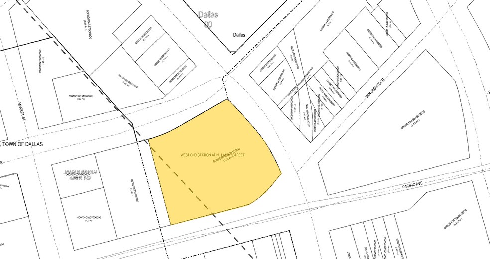 800 Ross Ave, Dallas, TX for lease - Plat Map - Image 2 of 7