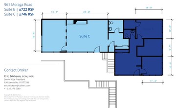 3533-3547 Mt. Diablo Blvd, Lafayette, CA for lease Floor Plan- Image 2 of 2