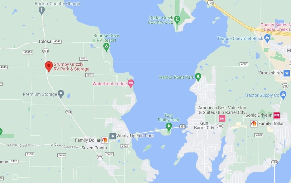 20125 State Highway 274, Kemp, TX for sale - Aerial - Image 2 of 2