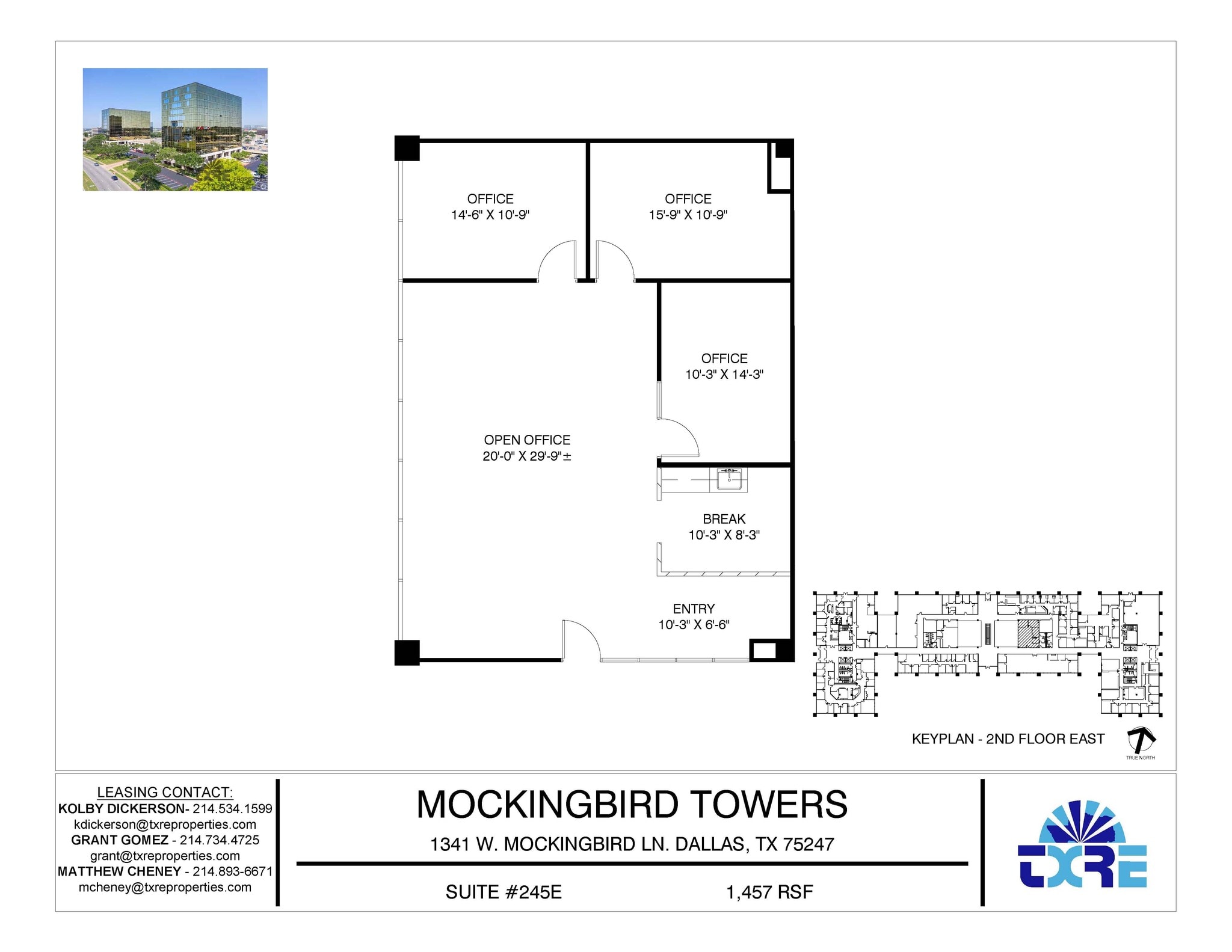 1341 W Mockingbird Ln, Dallas, TX for lease Floor Plan- Image 1 of 1